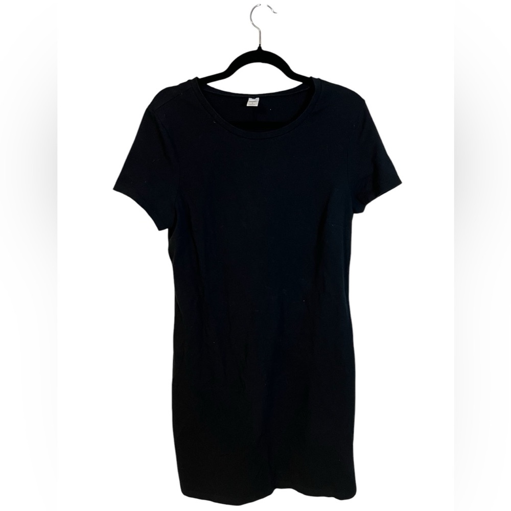 Old Navy black t-shirt dress